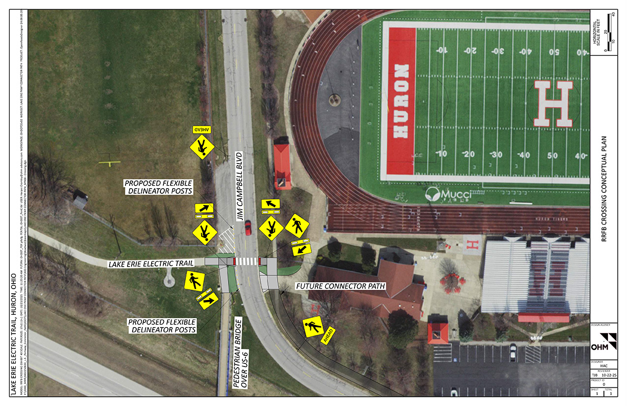 Jim Campbell Blvd High Visibility Multi Modal Crossing